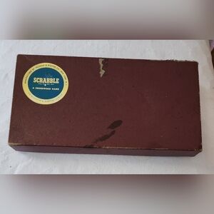 Vintage Scrabble Game Selchow & Righter USA 1953 COMPLETE BENIFITS CHARITY